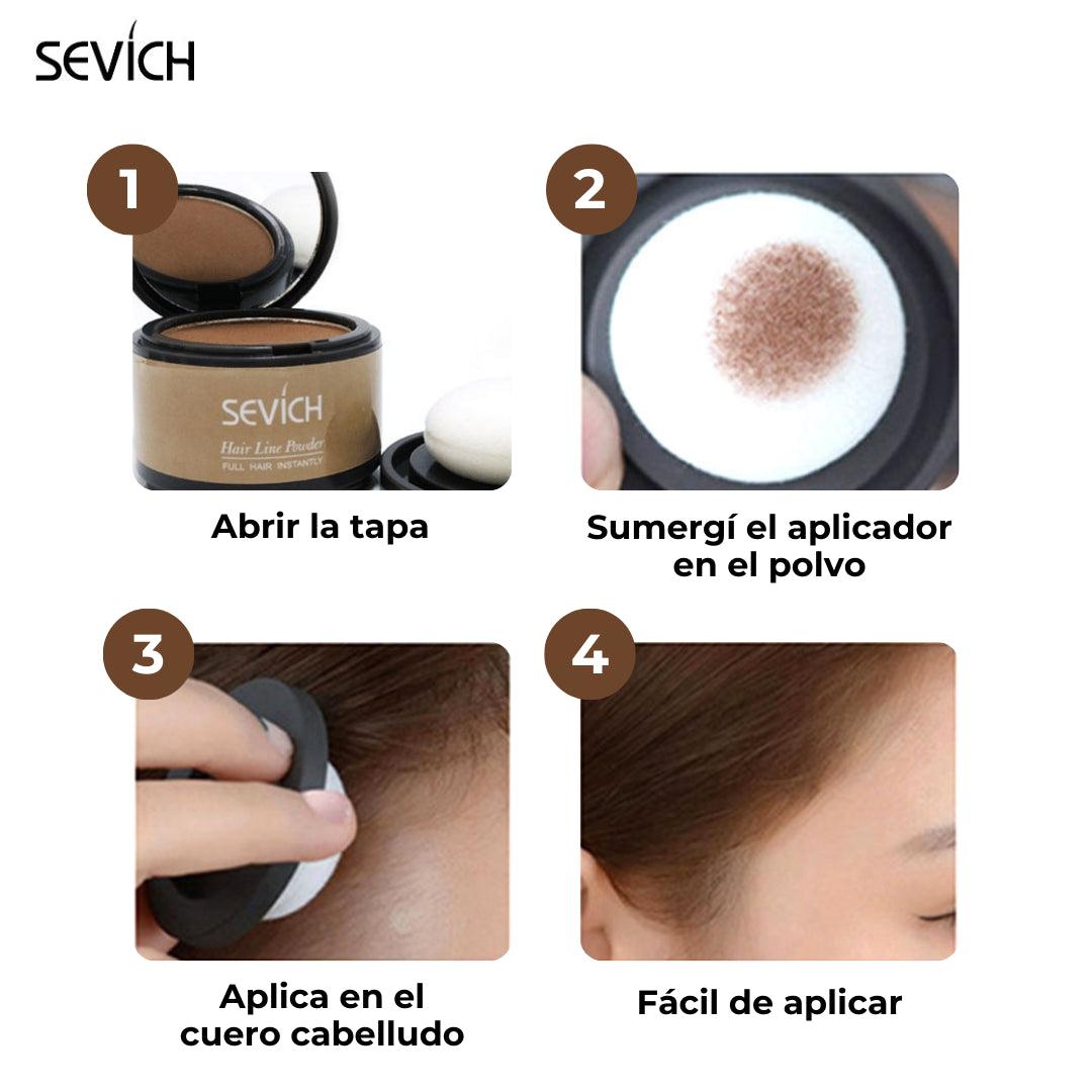 Sombra Capilar Sevích® - Decile Adiós a las Canas al Instante